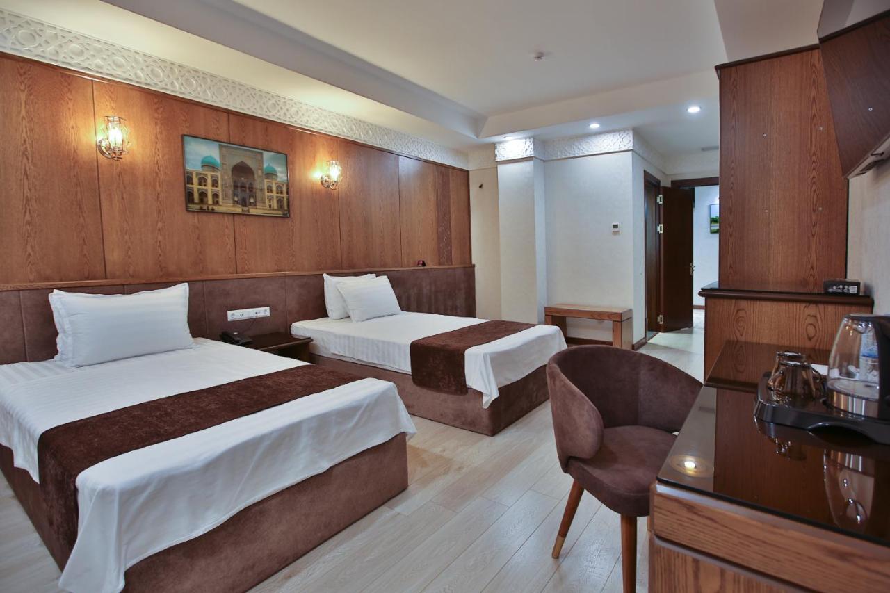 Paradise Plaza Luxury Hotel Buhara Exterior foto